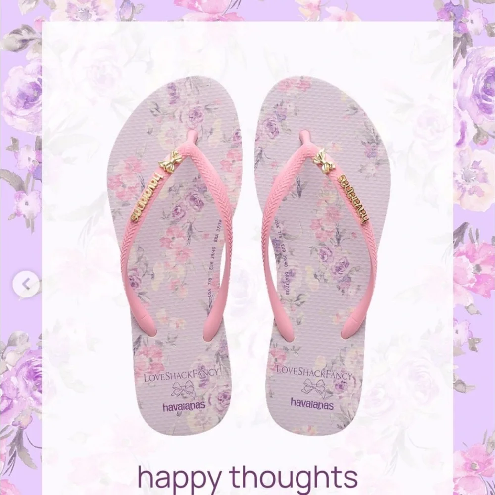 LOVESHACKFANCY Havaianas Flip Flops Sandals